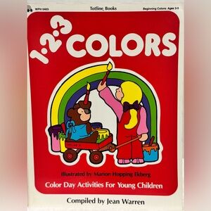 Totline Books Colors Activity Book for Kids (1988)
